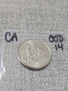 2005 D Washington Quarter State California CA Uncirculated Listing 14 - Picture 1 of 3