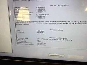 DELL OptiPlex 5270 AIO TOUCH: 21.5", i5-9500, 16GB, 256GB SSD, Sin OS, SIN Soporte - Imagen 1 de 2