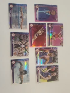 2024 Topps Chrome USA Olympic And Paralympic Team Hopefulls 8 Card Pink/Ref Lot - Picture 1 of 1