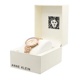 Anne Klein Ladies Watch AK2158 Rose Gold Womens Watches Stainless Steel NEW - Picture 1 of 5