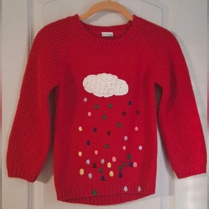 Girls sweater sz 8/10 cloud valentins winter school casual church - Picture 1 of 9