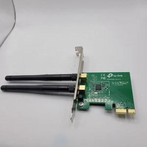 TP-LINK TL-WN881ND 300MBPS PCI EXPRESS CARD PCIE WI-FI NETWORK ADAPTER ZZ5-2(9) - Picture 1 of 4