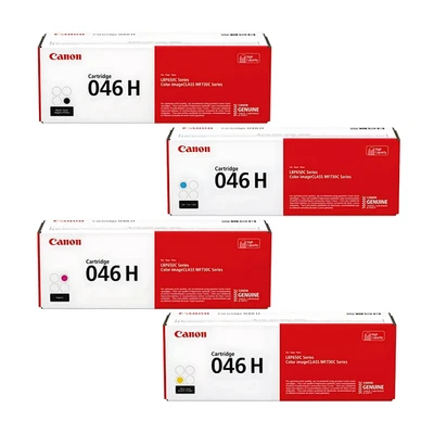 Canon 046H Toner Set Cartridge High Yield 4-Pack for imageCLASS MF733Cdw MF731Cd - Image 1 of 4