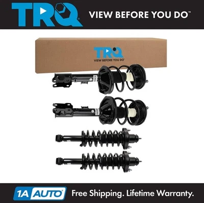 TRQ Shock & Spring Assembly Set Fits 2008-2013 Mitsubishi Outlander - Image 1 of 4