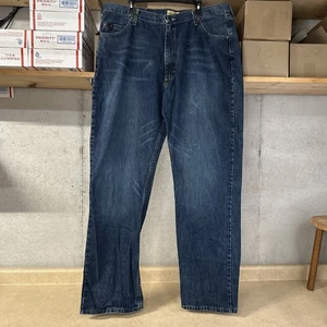 Wrangler 20X Jeans Mens 40x36 Straight Denim Blue Med Wash - Picture 1 of 8
