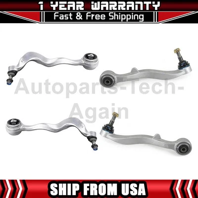 4 Mevotech Front Lower Control Arm w/ Ball Joint Fits 2006-2010 BMW 650i - Image 1 of 4