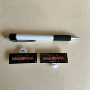Pair Of MADONNA Confession Tour LIGHT Up PIN Three Lights Working New - Picture 1 of 22