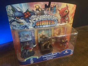 Skylanders Giants Scorpion Striker Battle Pack mit Zap Katapult Hot Dog RARR Vintage! - Bild 1 von 8