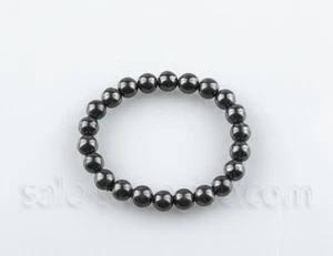 Shungite Bracelet Galaxy, wise 26 beads 8mm EMF protection Russia C60