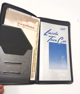 OEM 1988 Lincoln Town Car Used Owners Manual with Cover - Bild 1 von 5