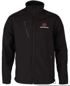 Massey Fergusson Adult XL Black Soft Shell Jacket 03375BLKXL - Picture 1 of 1
