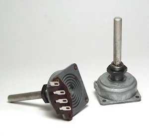 Vintage Preh Radio-Potentiometer, 2.5 kOhm LIN, ESA Al-Gußgehäuse, 2W, MIL, NOS - Bild 1 von 1