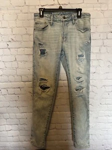 Pantalones de mezclilla ajustados atléticos American Eagle Airflex + Temp Tech elásticos para hombre talla 29x32 - Imagen 1 de 8