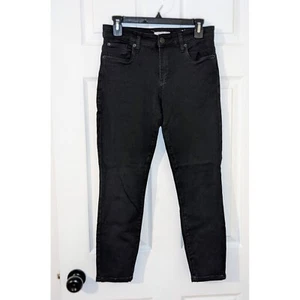 STS Blue Black Wash High Rise Skinny Jeans Comfort Stretch Denim Size 28 - Picture 1 of 7