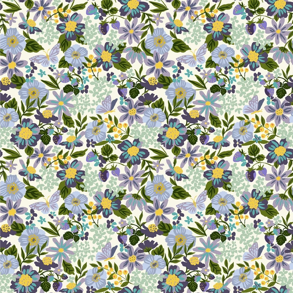 Windham Orchard & Grove 53964 7 lila huerto floral algodón Foto 1 de 1