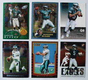 Donovan McNabb (6) LOT 2002 2003 Topps Chrome Ovation 2000 Bowman Pristine EAGLE - Picture 1 of 2
