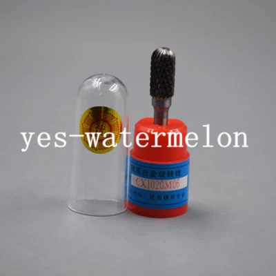 Hot Cylindrical Cut Tungsten Carbide Burr Bur Cutting Tool Die Grinder Bit 1/4" - Image 1 of 4