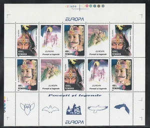Romania 1997 Fairy Tales Legends "Dracula" Europe CEPT / Miniature Sheet **/MNH - Picture 1 of 1