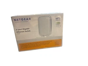 NETGEAR 5-Port Unmanaged Gigabit Switch (GS605) GS605 NEW SEALED - Picture 1 of 6