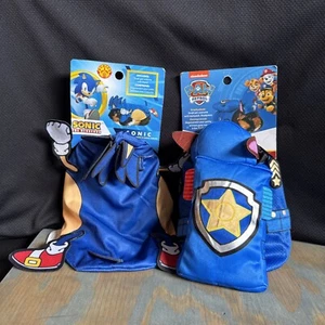 Paw Patrol & Sonic small pet or hamster costume 2 Items! - Picture 1 of 4