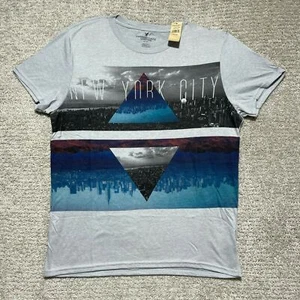 New York American Eagle New Classic Fit Shirt Adult Medium Lighter Color - Picture 1 of 7