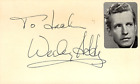 Wesley Addy Signed Auto 3X5 Index Card Kiss Me Deadly