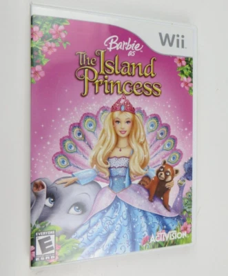 КАК НОВЫЙ — игра Barbie as the Island Princess (Nintendo Wii, 2007 г.) в коробке - Изображение 1 из 4