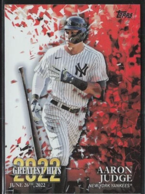 2023 Topps - AARON JUDGE - Greatest Hits #22GH-14 Yankees - Image 1 of 3