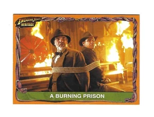 2008 Topps Indiana Jones Heritage #68 A burning prison - Picture 1 of 2