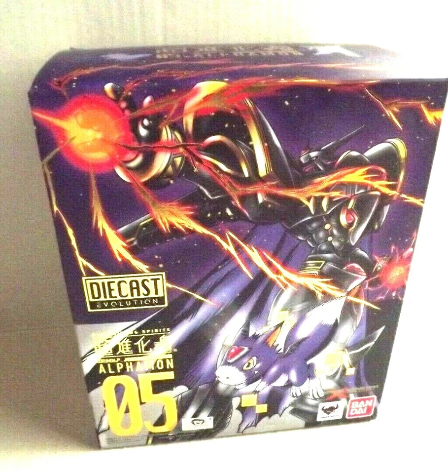 Bandai DIGIVOLVING SPIRITS ALPHAMON 05 JUGUETE FIGURA DE ACCIÓN SELLADA DIGIMON Foto 1 de 4
