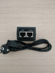 Adaptador Ubiquiti Networks poe-24 poe 24vdc 12w gigabit POE-24-12W-G Negro - Imagen 1 de 2