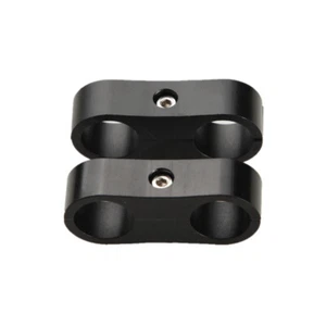 2PCS AN -11 (AN11) 22.2MM Braided Hose Separator Clamp Fitting Adapter(Fuel OiL) - Picture 1 of 2