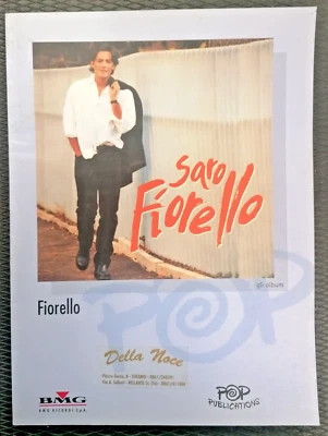 Fiorello Sarò Fiorello Spartiti Testi Album 12 Brani Tu solo Tu Ragazza Mia - Immagine 1 di 2