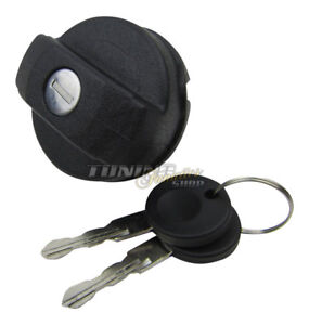 For VW Audi Seat Skoda Tank Lid Fuel Filler Cap Tank Clasp 2x Key