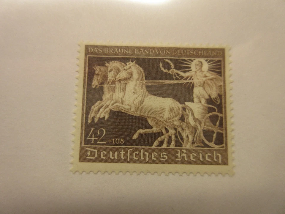 GERMANY  Scott   B173  MH  LotA  Cat $22.50  HORSES - Image 1 of 1