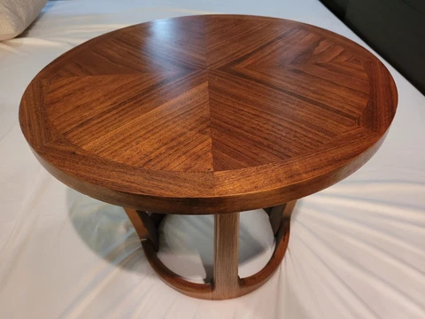 Lane 60s Mid Century Rhythm Collection Cigarette Drum Side Table MCM,  FREE SHIP Cover