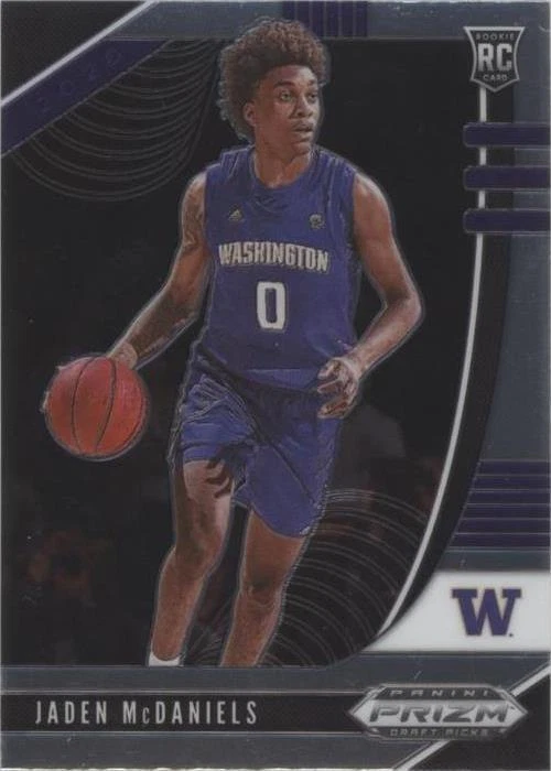 2020-21 Panini Prizm Draft Picks - Jaden McDaniels #51