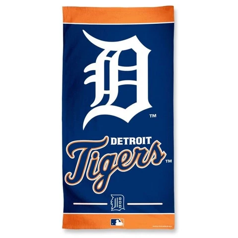 Detroit Tigers MLB 30" x 60" Beach Towel Wincraft Cover
