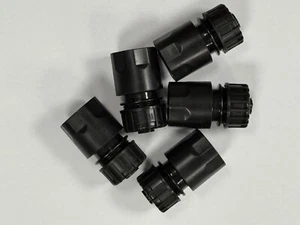 5x Hose Pipe Connectors Compatible with Hozelock & Gardena - Quick Fit - Picture 1 of 5