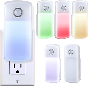 Emergency Power Failure Night Lights, 5-In-1 Multi Color LED Light, Rechargeable - Picture 1 of 9