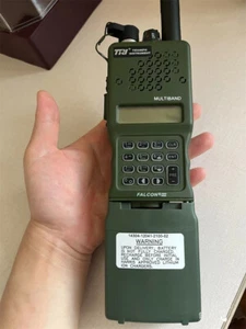 Stock USA! Walkie radio portatile 15W TRI AN/PRC 152 multibanda 12,6V MBITR - Foto 1 di 16