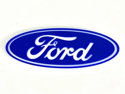 Акриловый логотип Ford настенная вывеска украшение гаража табличка пещера синий большой - Изображение 1 из 4