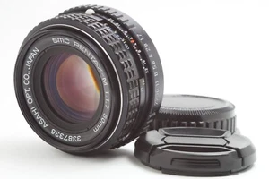 [NEAR MINT] SMC Pentax M 50mm f/1.7 Prime MF PK K Mount Lens w/ Caps JAPAN - Picture 1 of 24