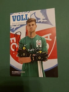 Hansa Rostock, B. A. Full, 19/20, autograph card, football - Picture 1 of 1