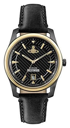 Vivienne Westwood Quartz VV185BKBK Black & VV185WHBR Brown Pair Watch w/ Boxes