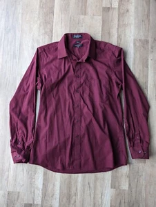 Marquis Signature Herren Baumwollmischung Slim Fit Knopfleiste Hemd Größe 17/17,5 - Bild 1 von 7