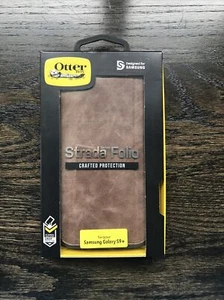 OtterBox STRADA FOLIO Case for Samsung Galaxy S9+  Brown Leather - Photo 1 sur 2