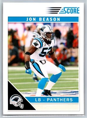 2011 Score Jon Beason Carolina Panthers #44 - Image 1 of 2