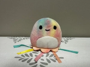 Squishmallows ~ Tie Dye Jellyfish Janet ~ Mini 2" inch ~ No Capsule ~ Kellytoy - Picture 1 of 1