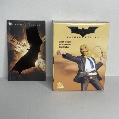 Cillian Murphy Scarecrow Statue and The Comics That Inspired Batman Begins 2005 - Image 1 of 4